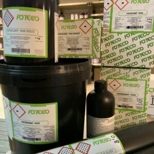 Aanbiedingen Fotec Fotecoat emulsie voor zeefdruk Aanbiedingen Fotec Fotecoat emulsie voor zeefdruk