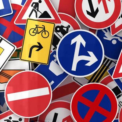 Coates Z/PVC - verkeersborden kleuren