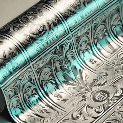 Printbare Metallic folie