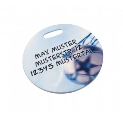 Chromaluxe Koffer Label UNI-5507 - formaat rond 100 mm.