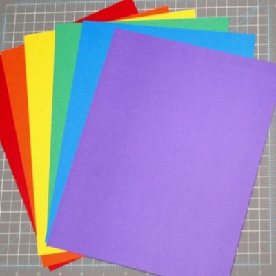 Creasure Chipboard Color Pakket - 25 vellen formaat 30,5 x 50 cm.