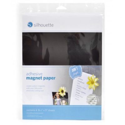 Silhouette Adhesive Magnet Paper