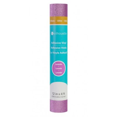 Silhouette Glitter Vinyl Lavender 